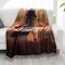 Hastings Home Sherpa Fleece Throw Blanket with Lighthouse Pattern, Lightweight Hypoallergenic for Adults and Kids 777327ODG - alternate 2